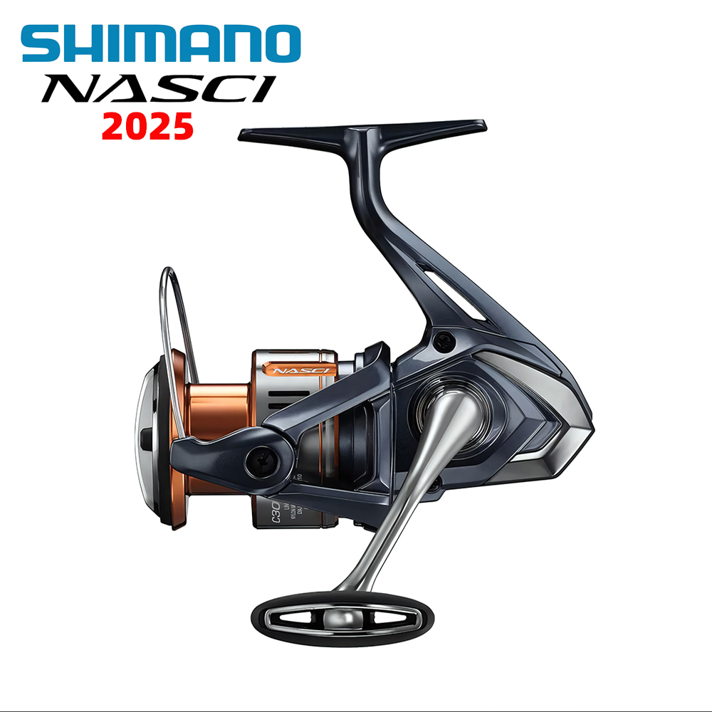 Shimano Reel Stradic - 2025 SHIMANO NASCI Spinning Fishing Reel