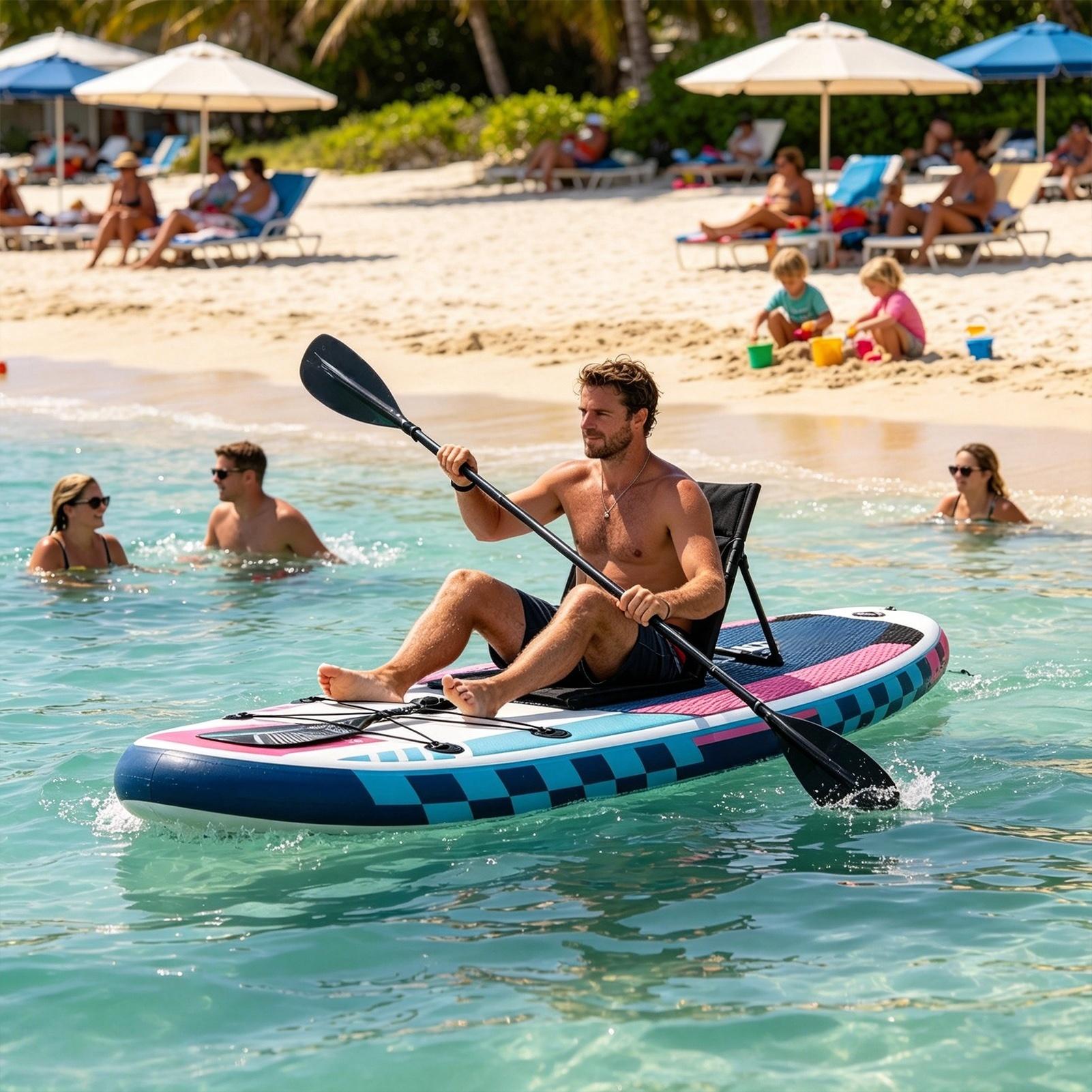 Kayak Seat Cushion Portable Re - đánh giá và giá Fishing Kayak Paddle