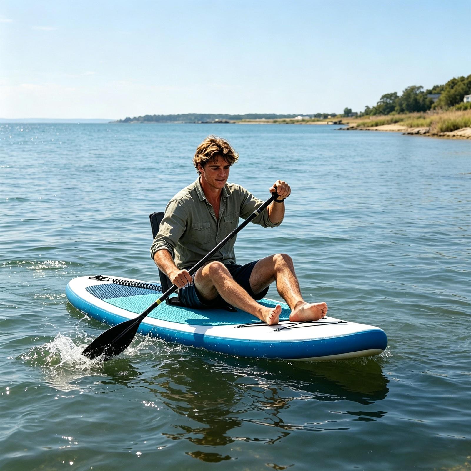 Kayak Seat Cushion Portable Re - đánh giá và giá Fishing Kayak Paddle